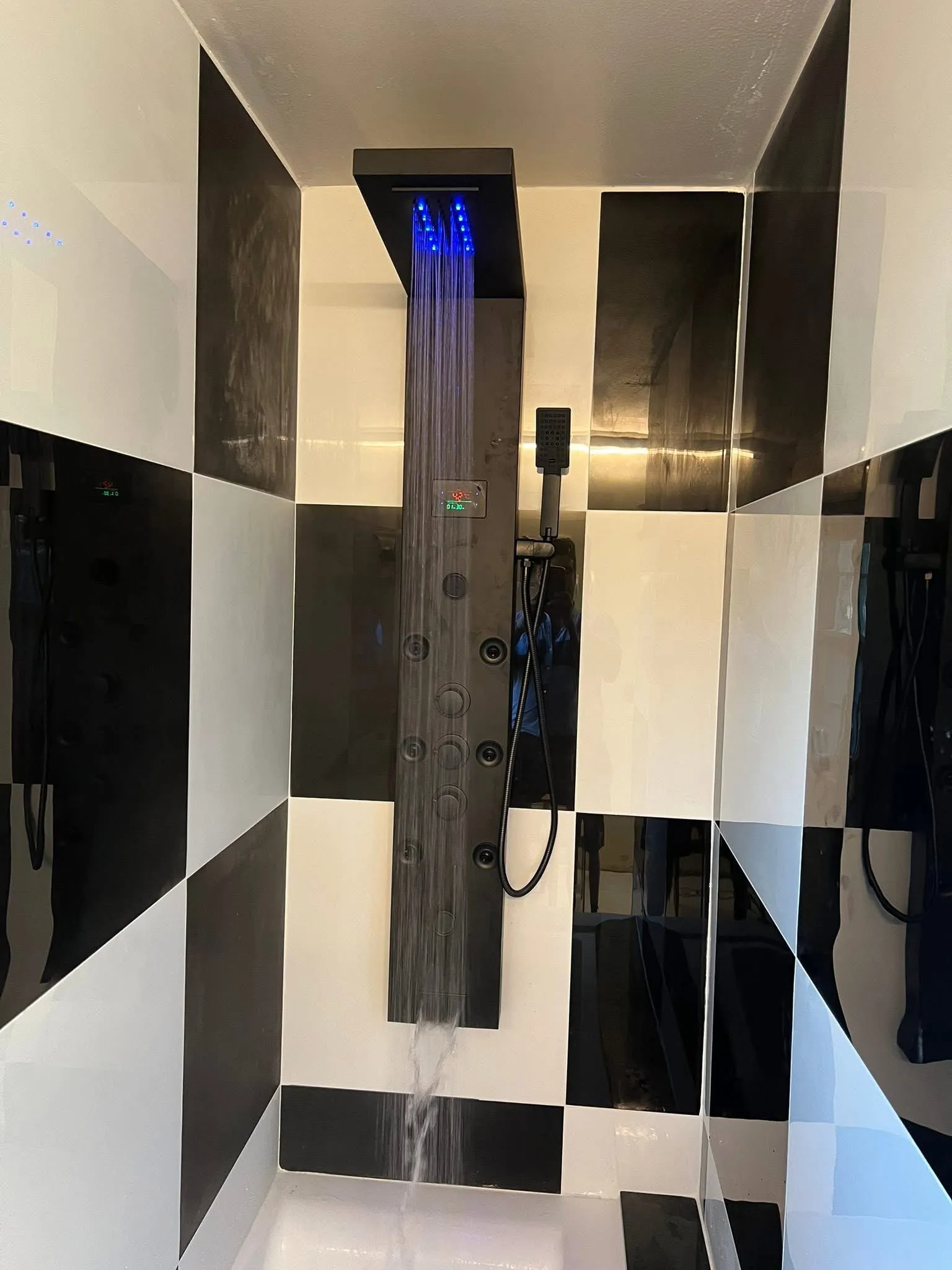 Statement Tile Shower photo