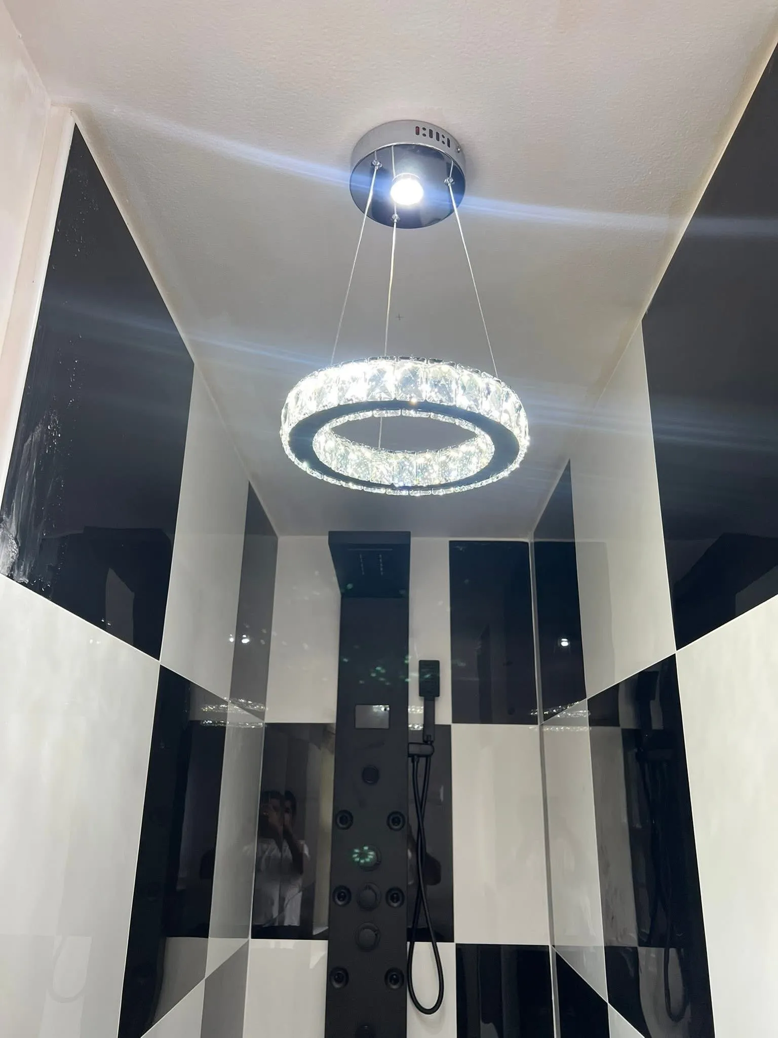 Crystal Pendant Shower photo